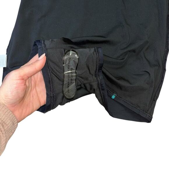 NWT My Charmo UPF 50 Conservative Black Blue Swimsuit Women’s L Beach Summer - Picture 10 of 13